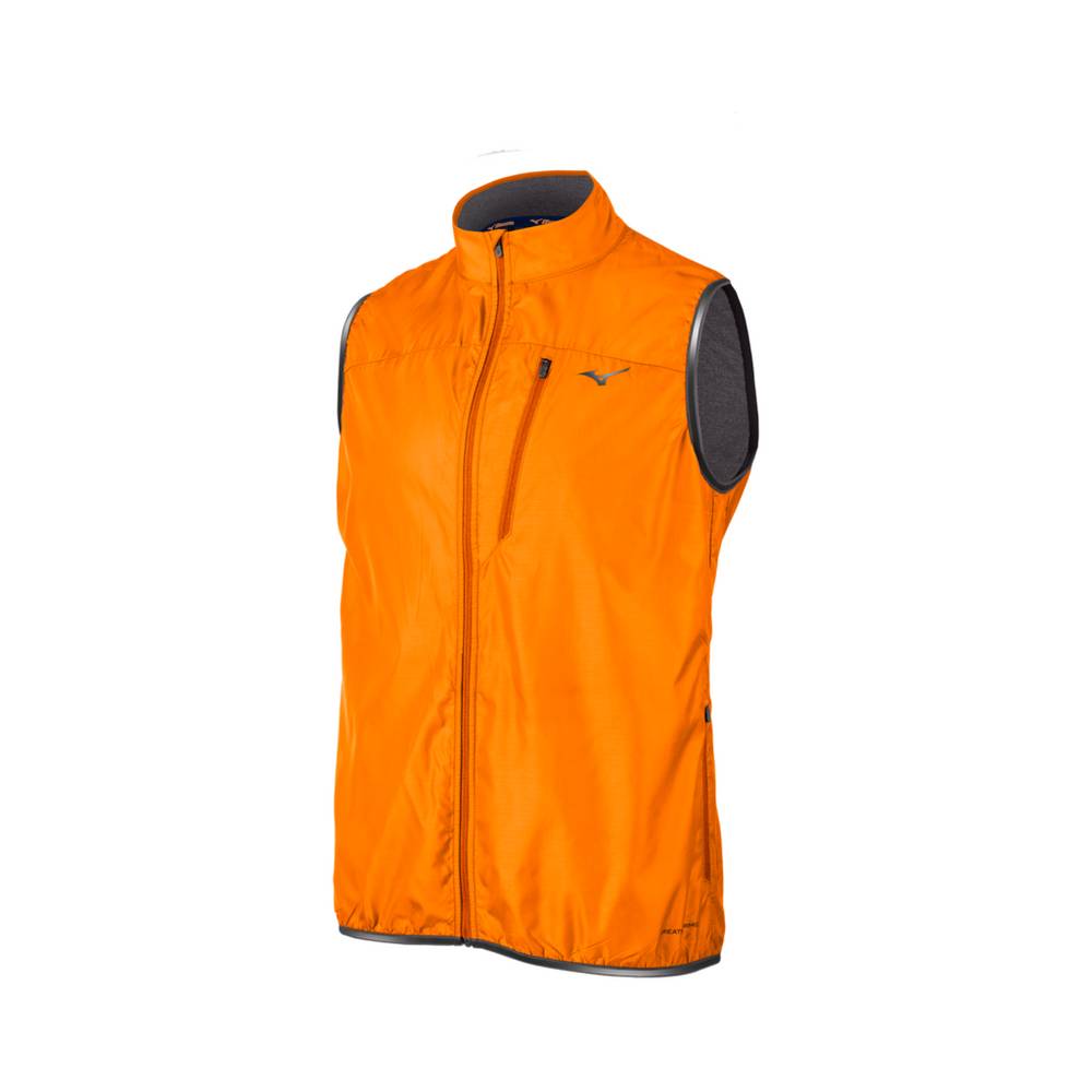 Smanicato Mizuno Breath Thermo® FZ Uomo - Arancioni - 26835-CSPI